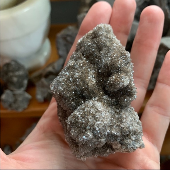 Herkimer Diamond Quartz Druzy - Picture 6 of 10